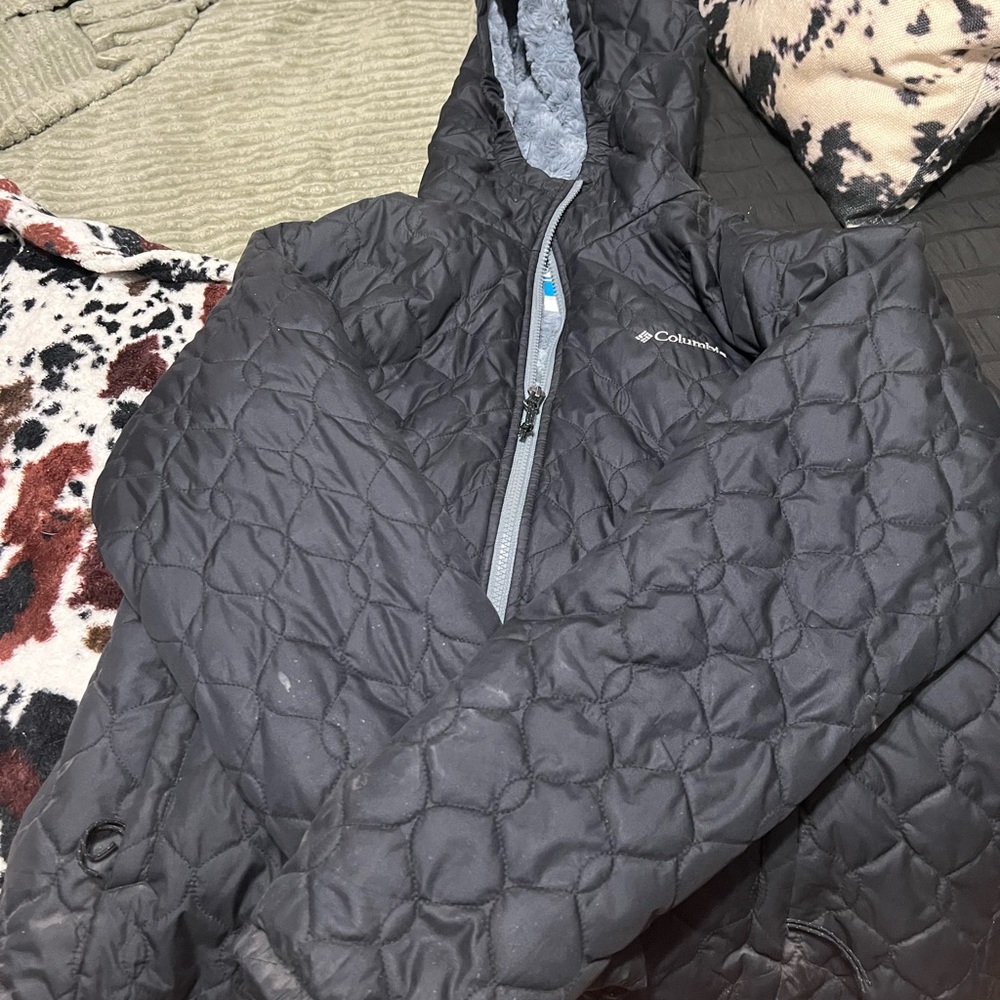 Columbia Charcoal Quilted Jacket